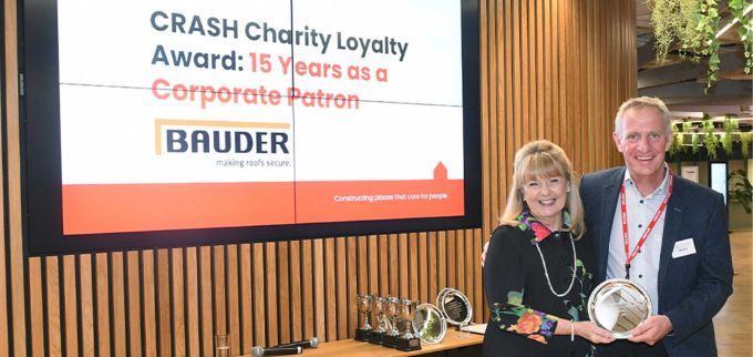 CRASH Charity Loyalty Award Winner