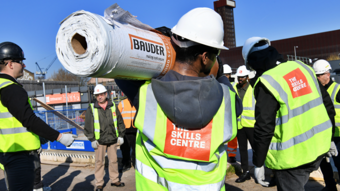 Filling the skills gap: Bauder supports roofing and cladding skills bootcamp for London residents