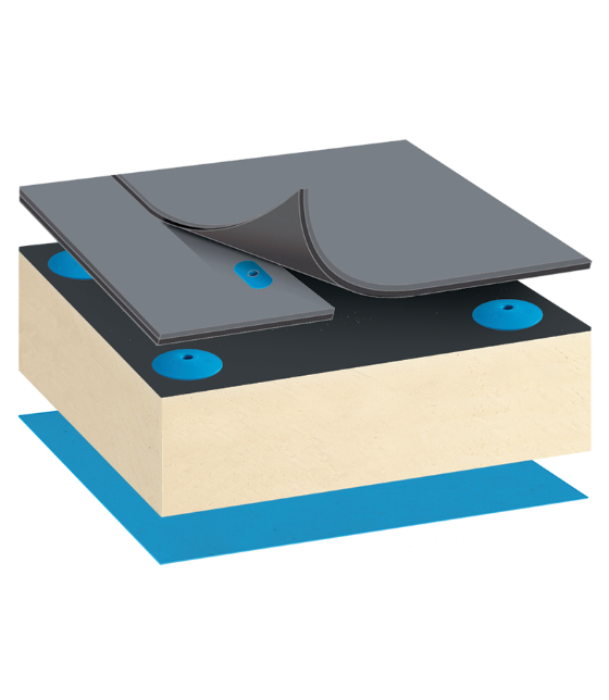 BauderTHERMOFOL PVC Single Ply Waterproofing System