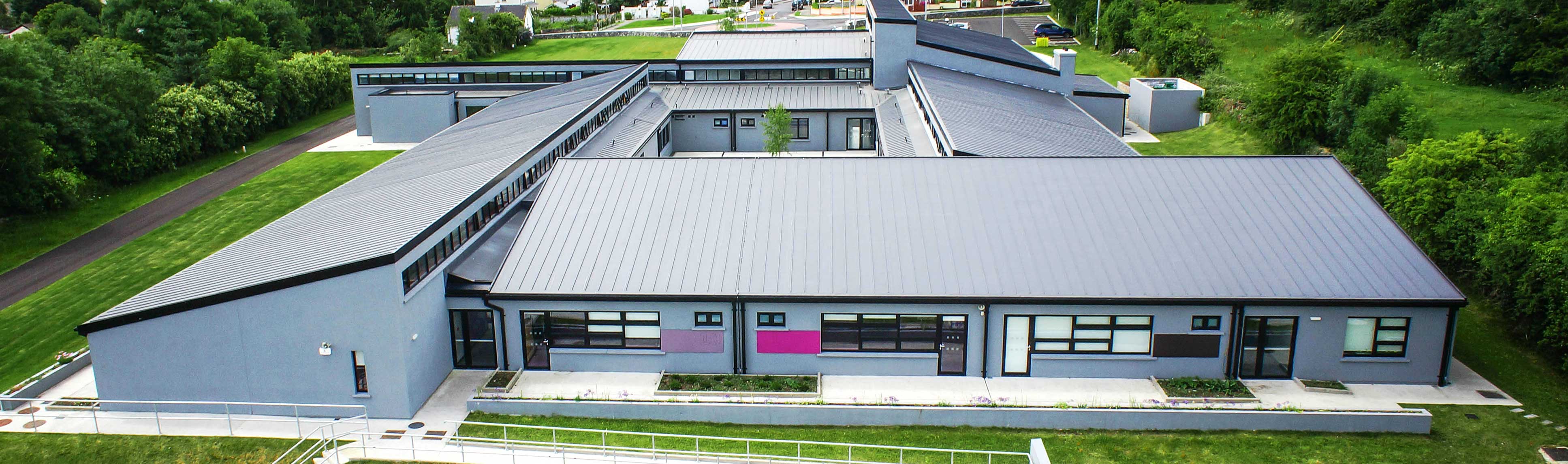 Bauder system installed on a school roof