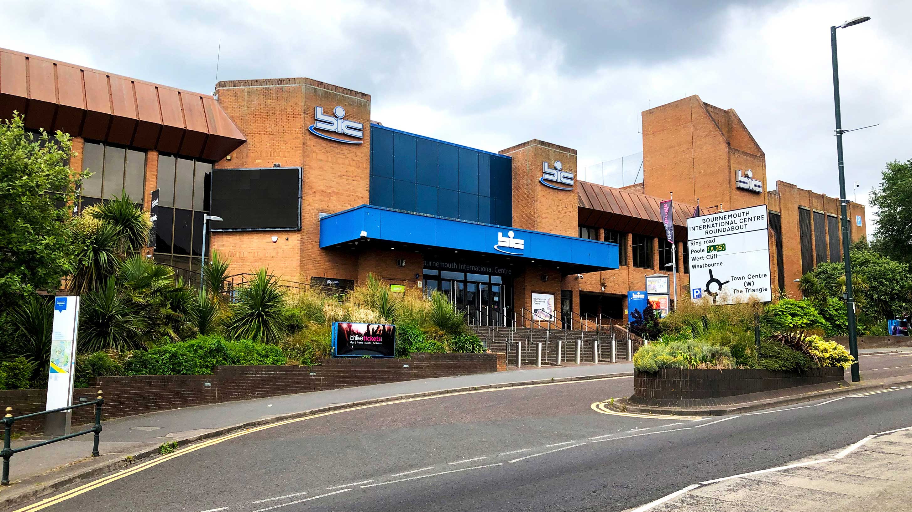 Front of the Bournemouth International Centre 