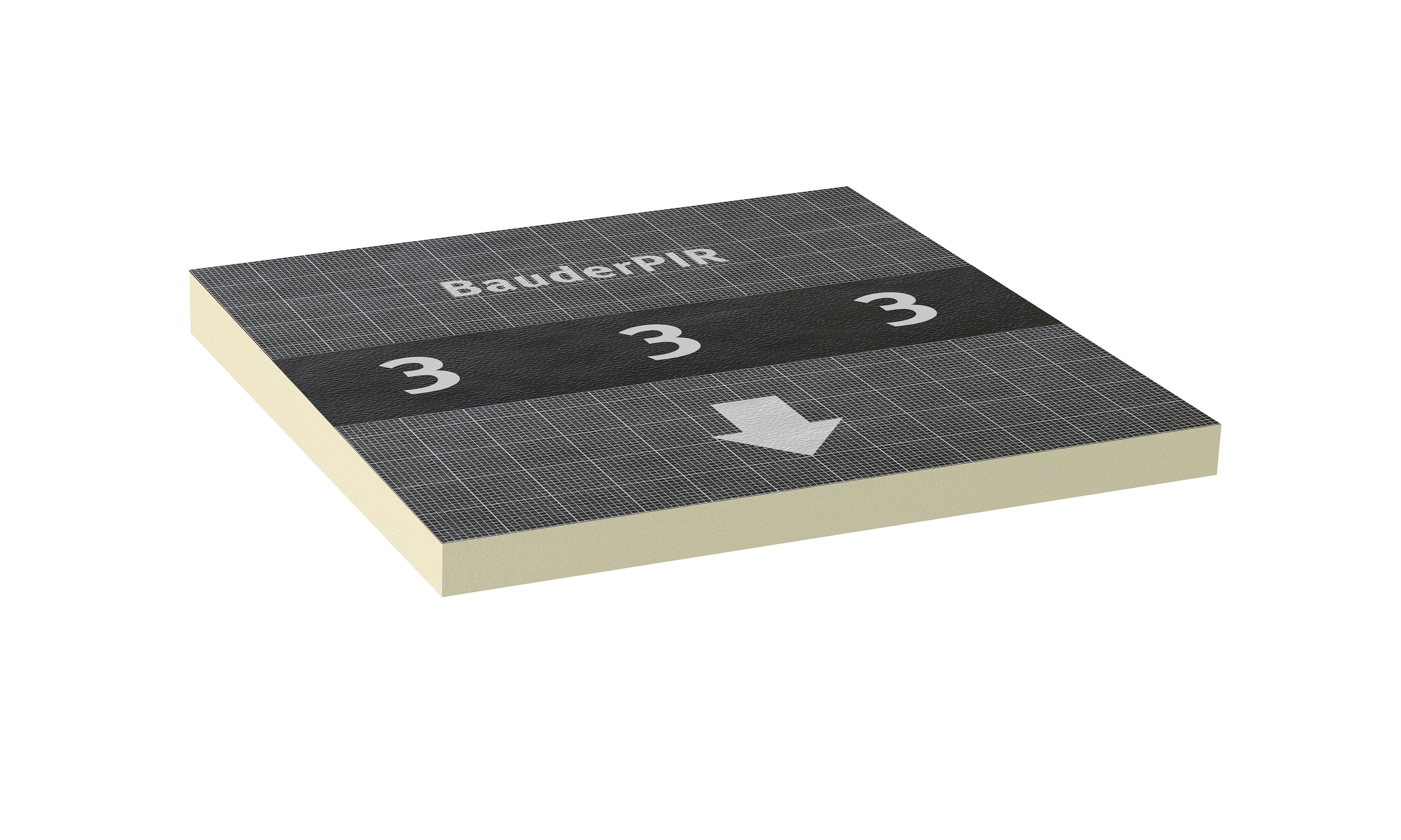Tapered insulation example