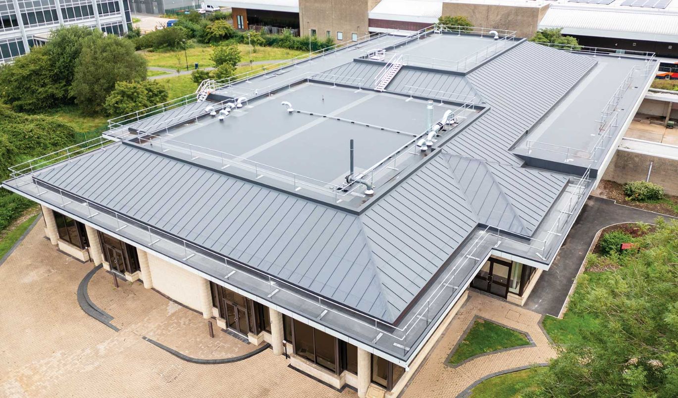 Single Ply Overlay To An Existing Metal Roof - Bauder