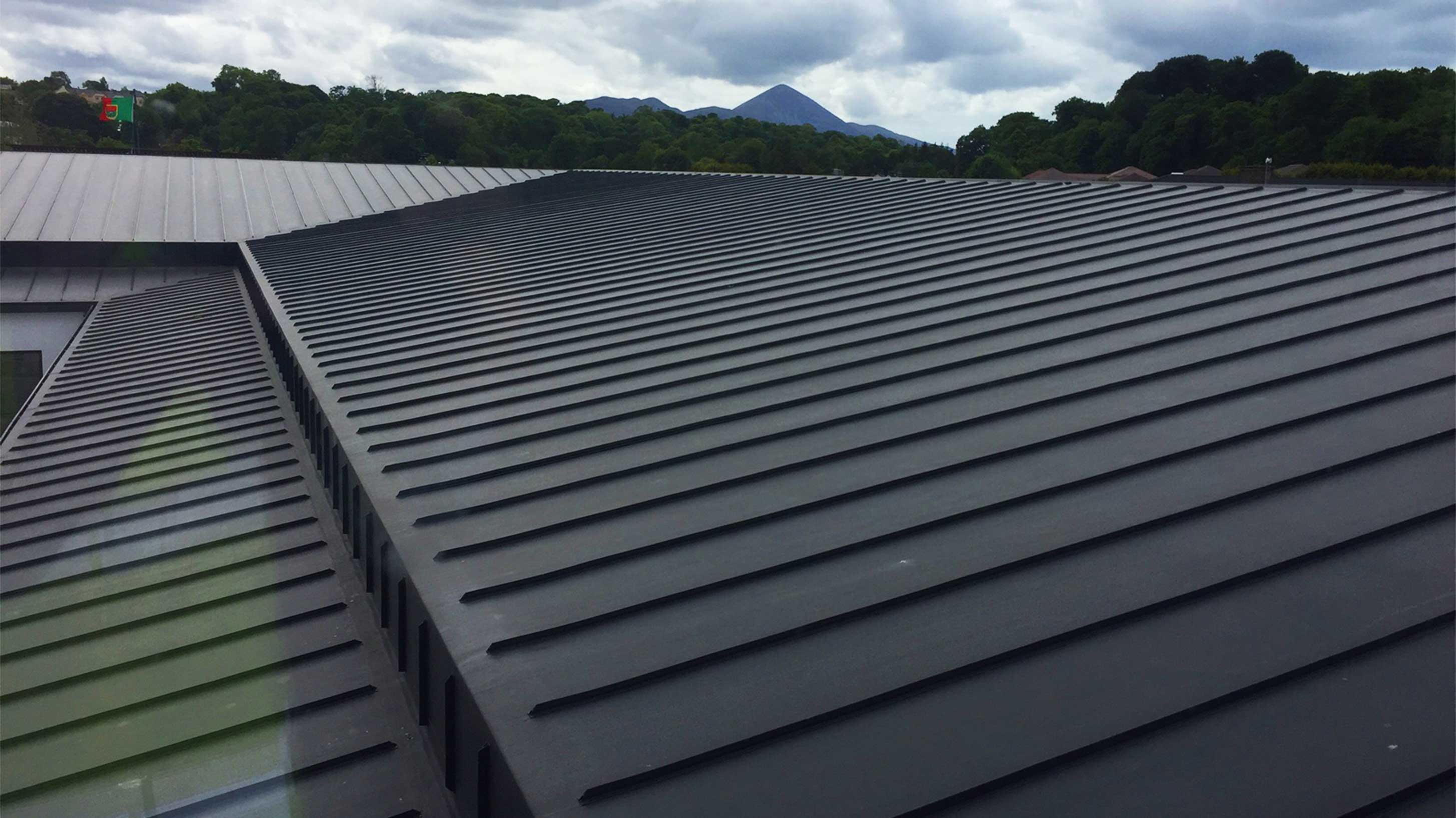 Single ply roofing of Scoil Phadraig School