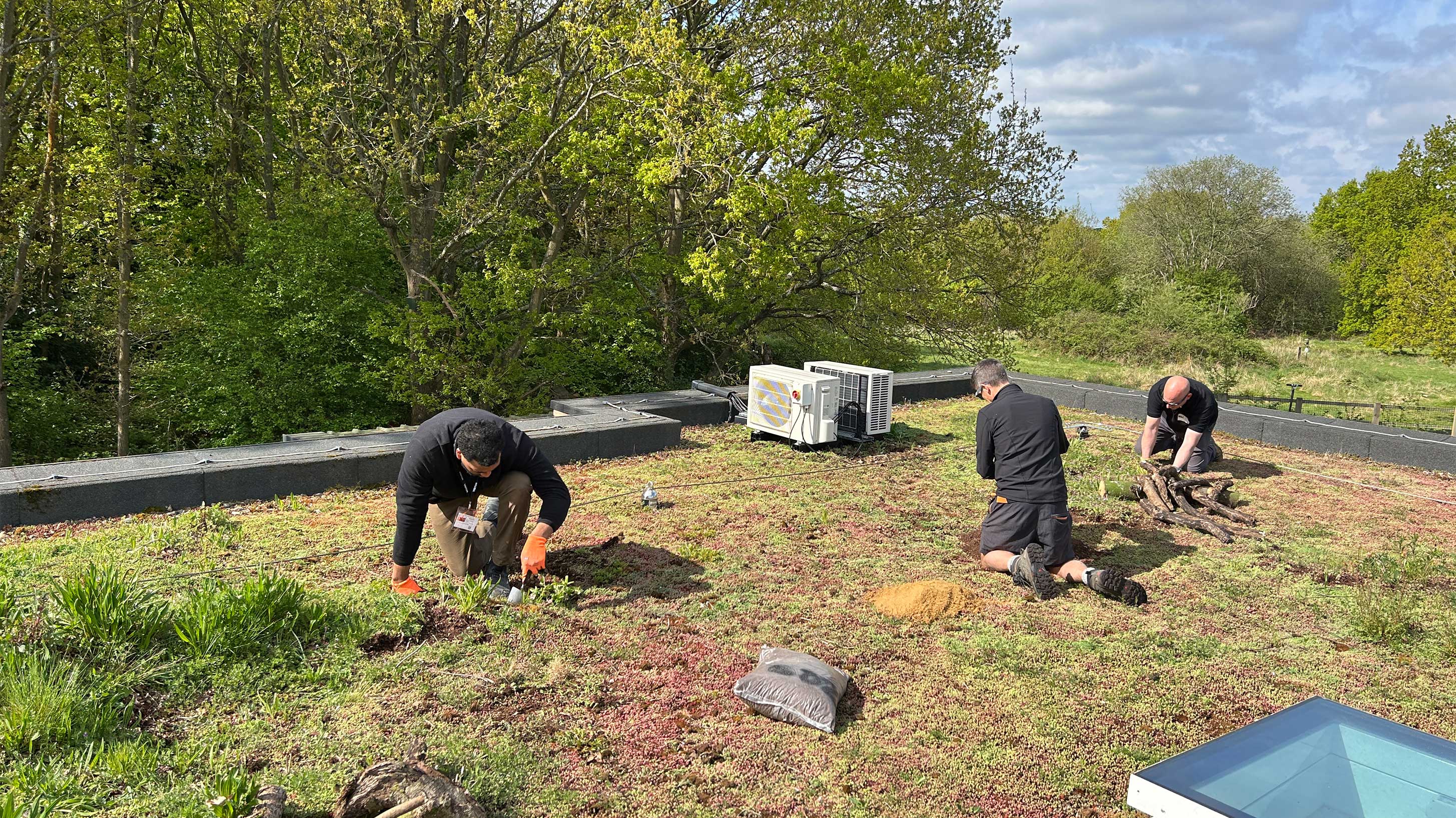 Bauder revisits children's hospice project to boost biodiversity