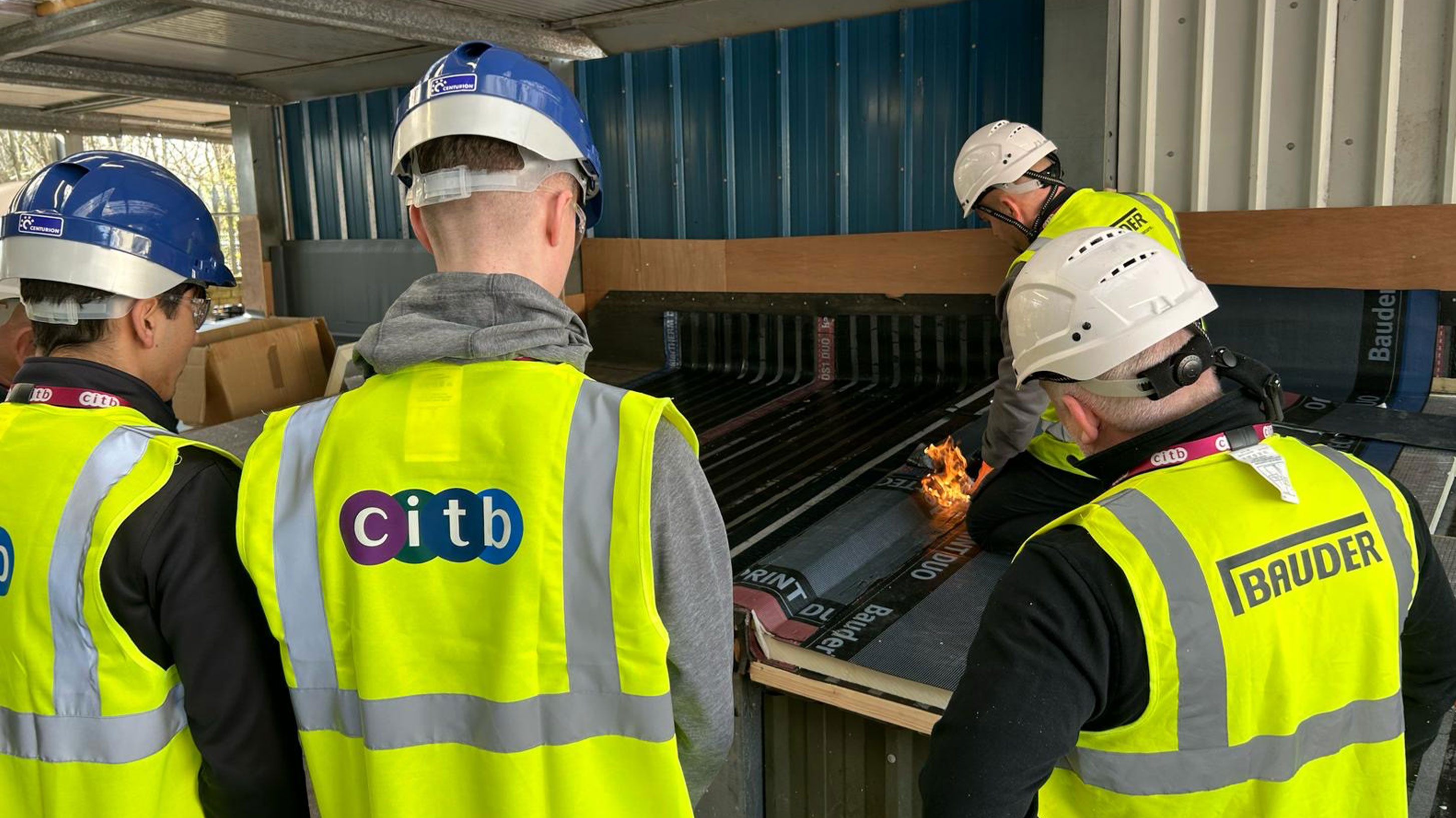 Bauder supports CITB’s Open Doors 2025 with training event in Scotland