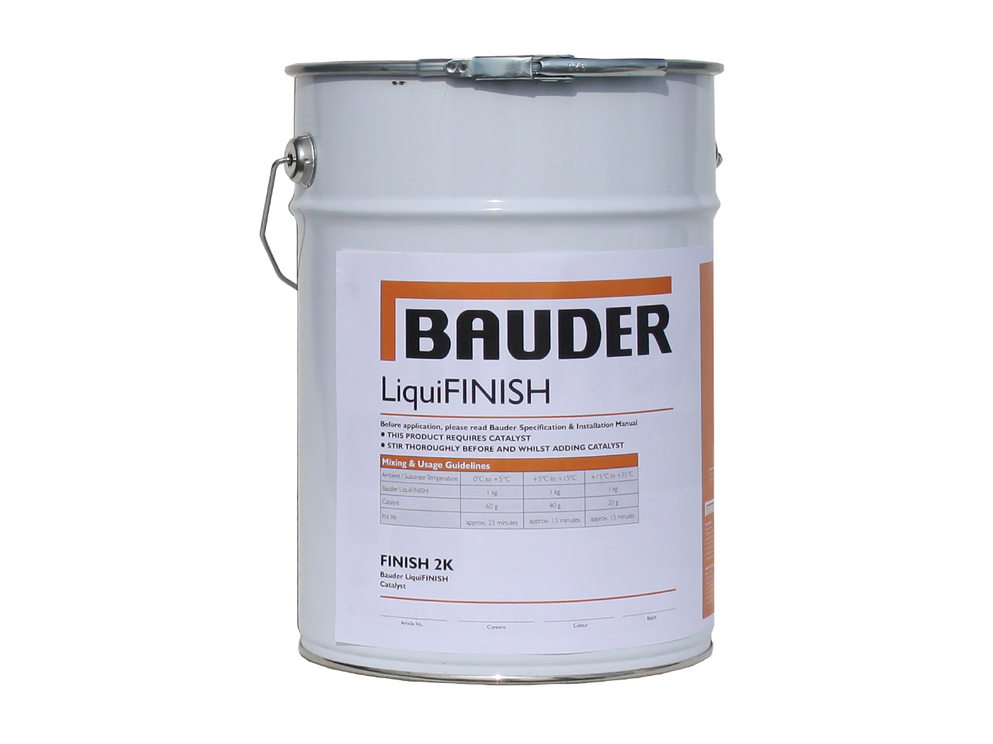 LiquiFINISH final coating