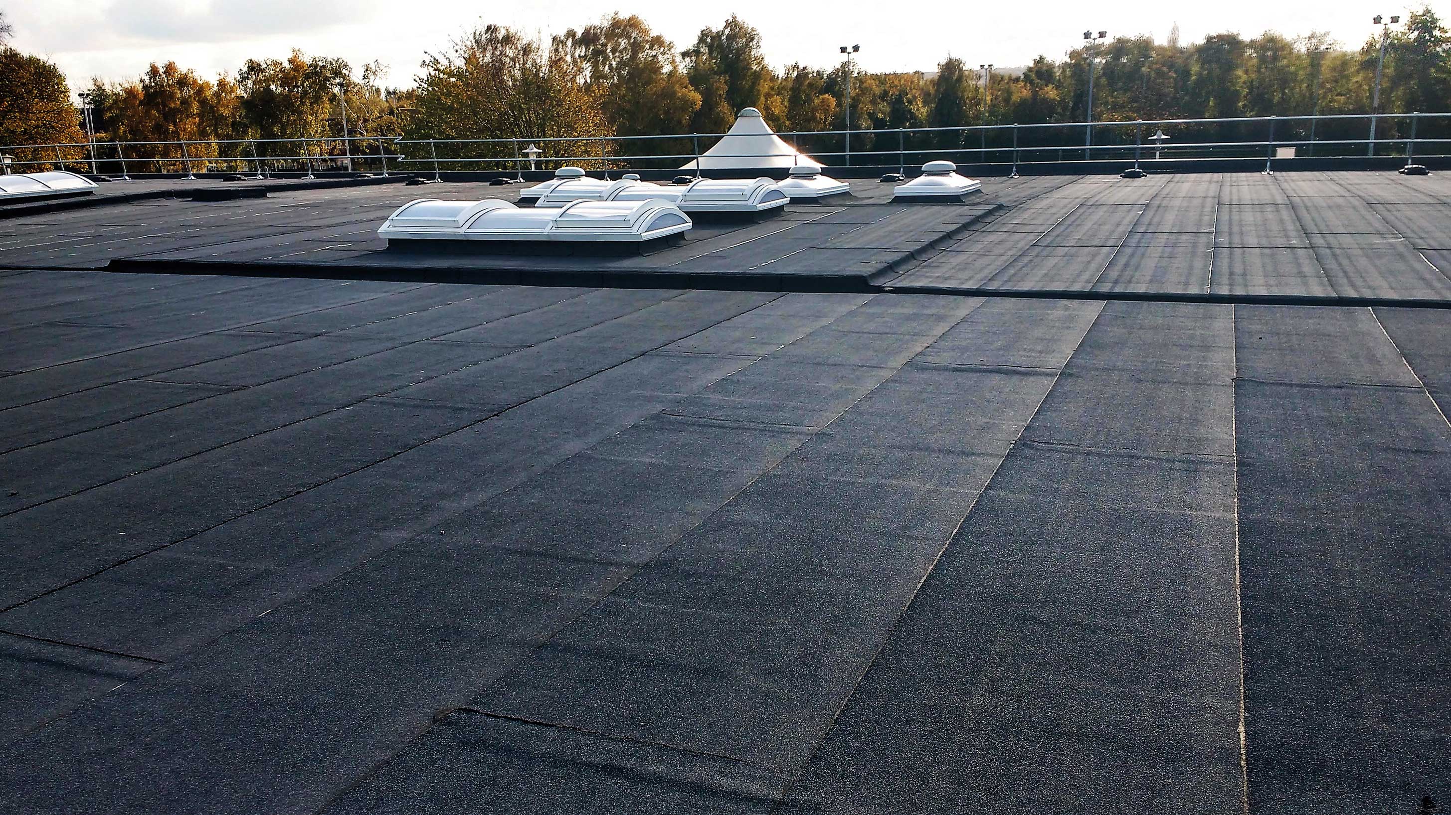 Woolwich Polytechnic School with Bauder Total Roof System (BTRS) installed with Euroglaze rooflights