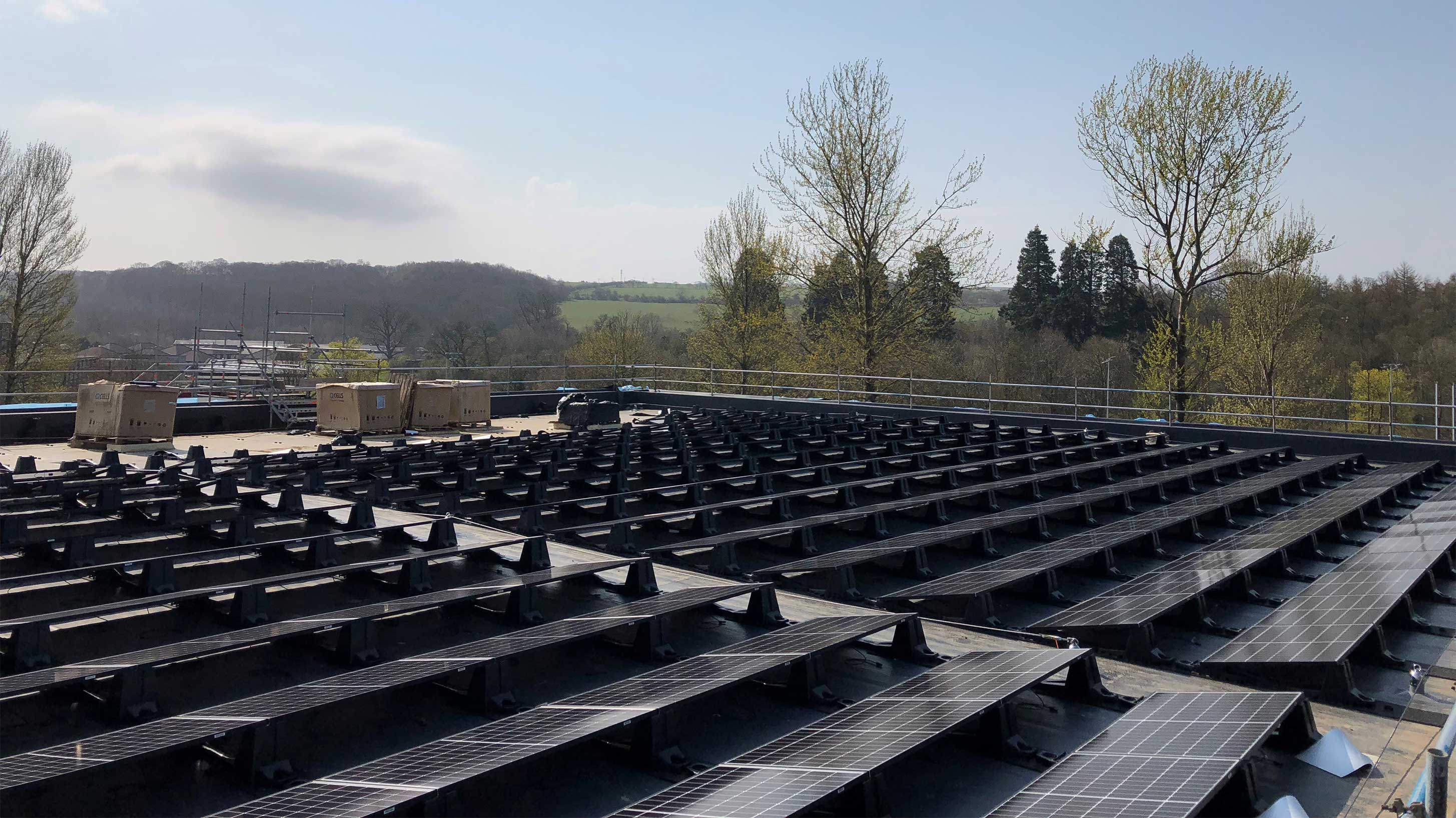 Barony campus with BauderSOLAR-F
