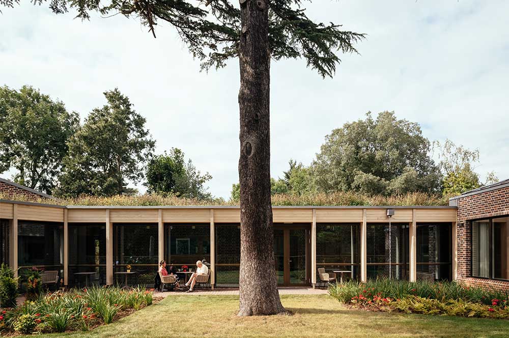 John Morden Centre with Bauder Total Roof System and Bauder Total Green Roof System