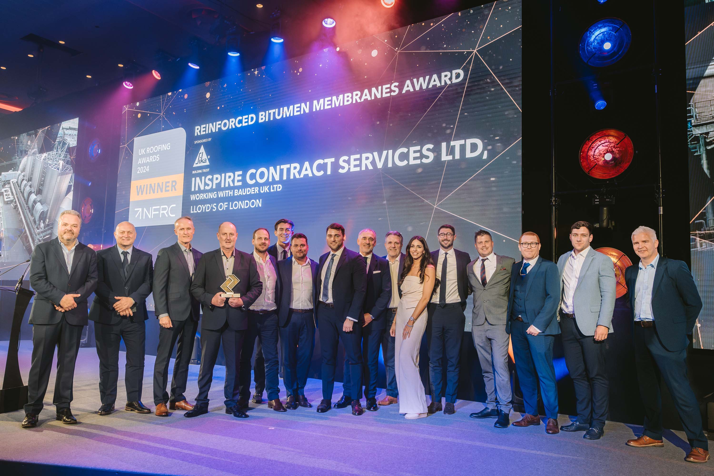 NFRC UK Roofing awards 2024
