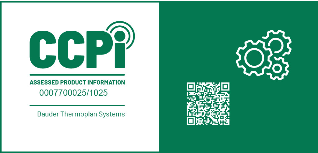 Bauder thermoplan system CCPI