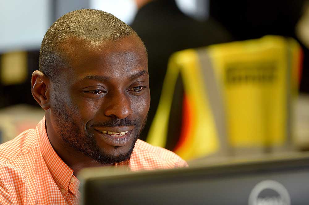 Happy Bauder staff member
