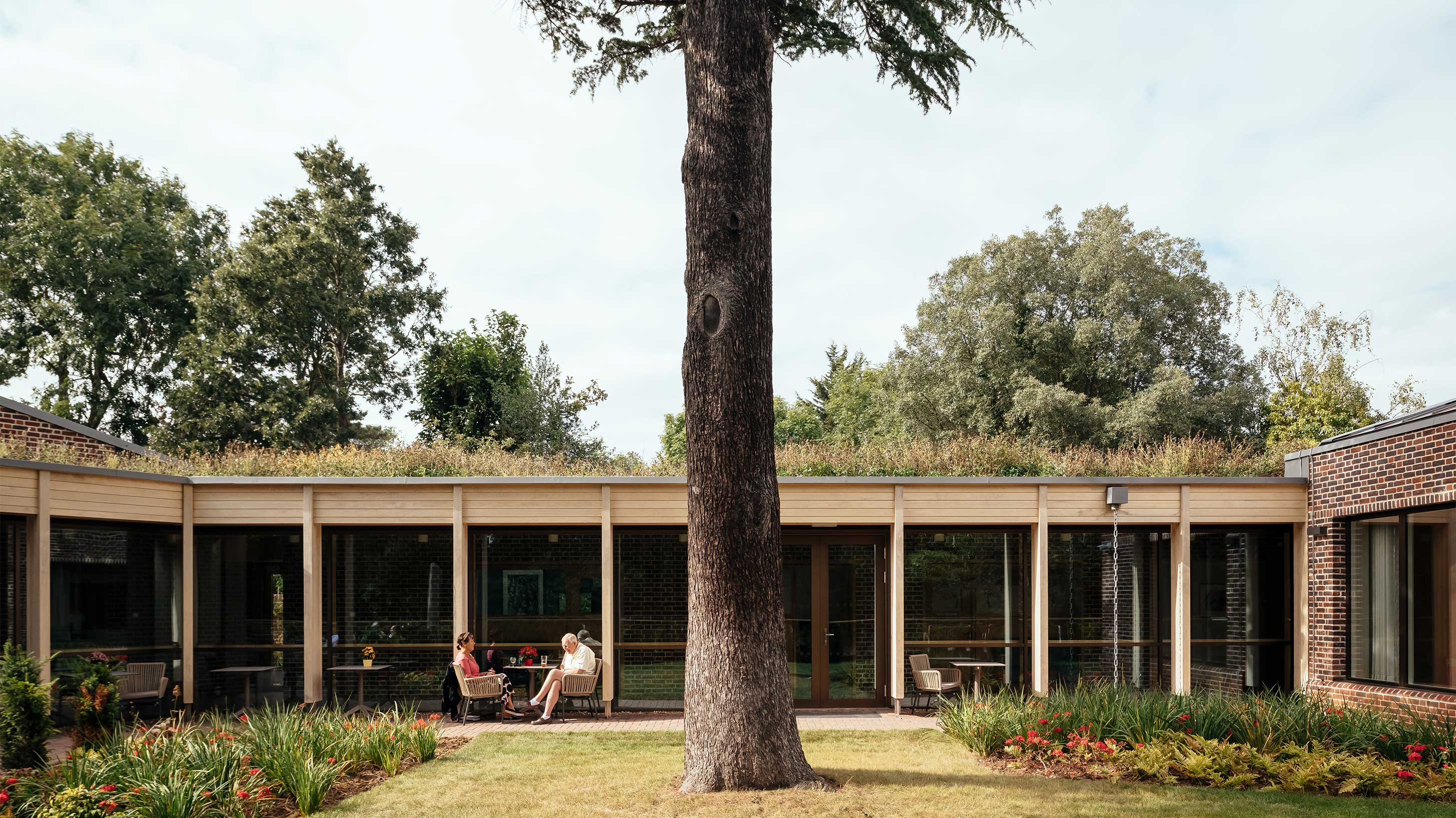 John Morden Centre with Bauder Total Roof System and Bauder Total Green Roof System