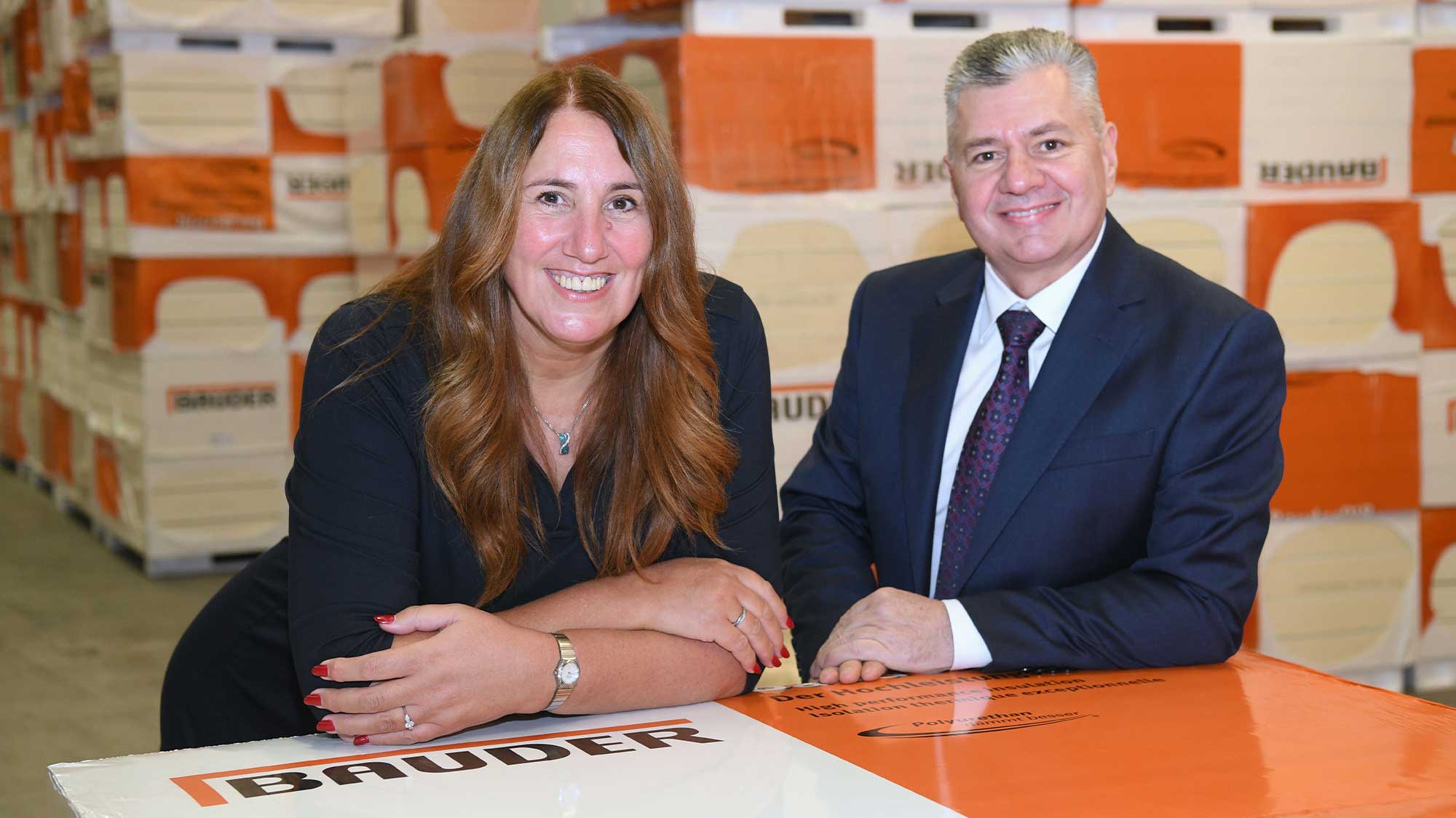 Bauder UK and Ireland New managing directors, Yvonne-Higgins, John-Llewelyn