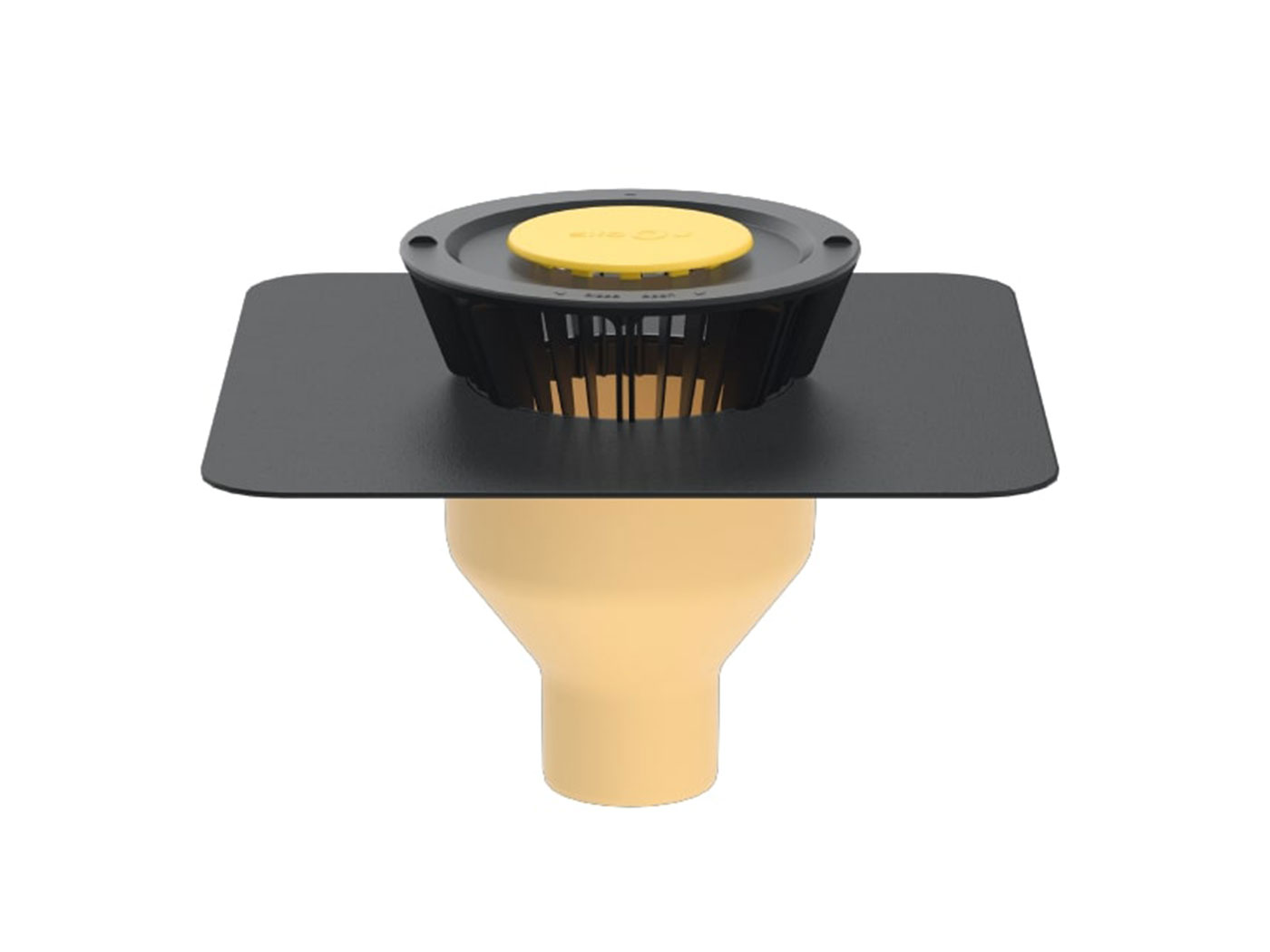 Compact vertical outlet DN100