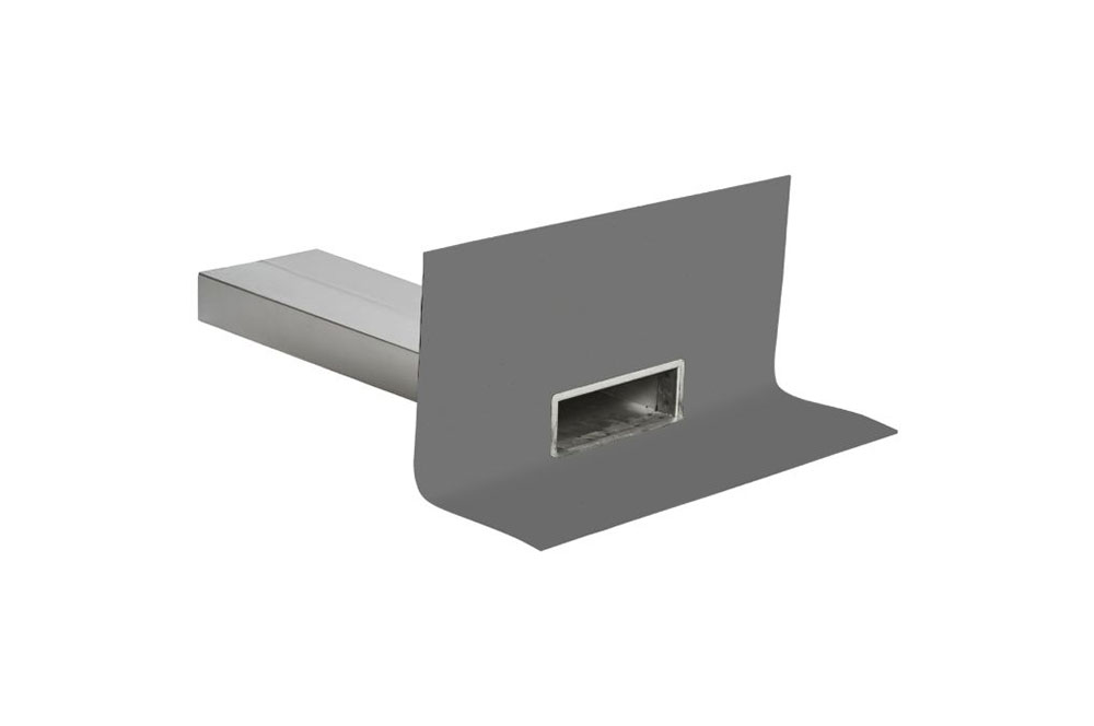 Bitumen letterbox parapet outlet DN205