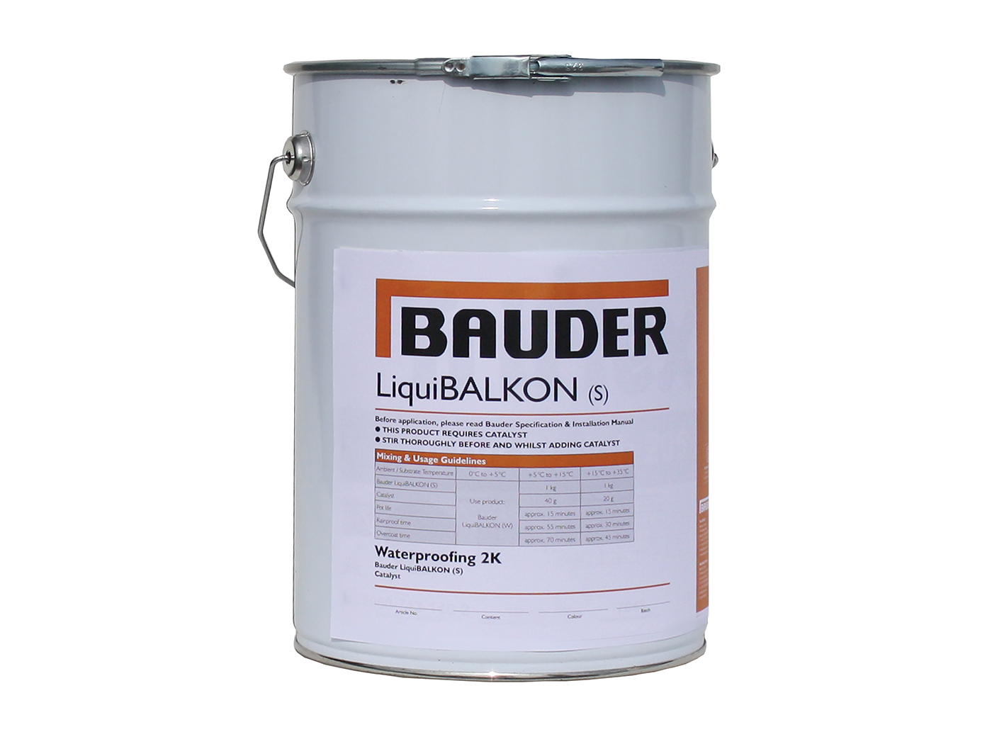 LiquiBALKON waterproofing resin