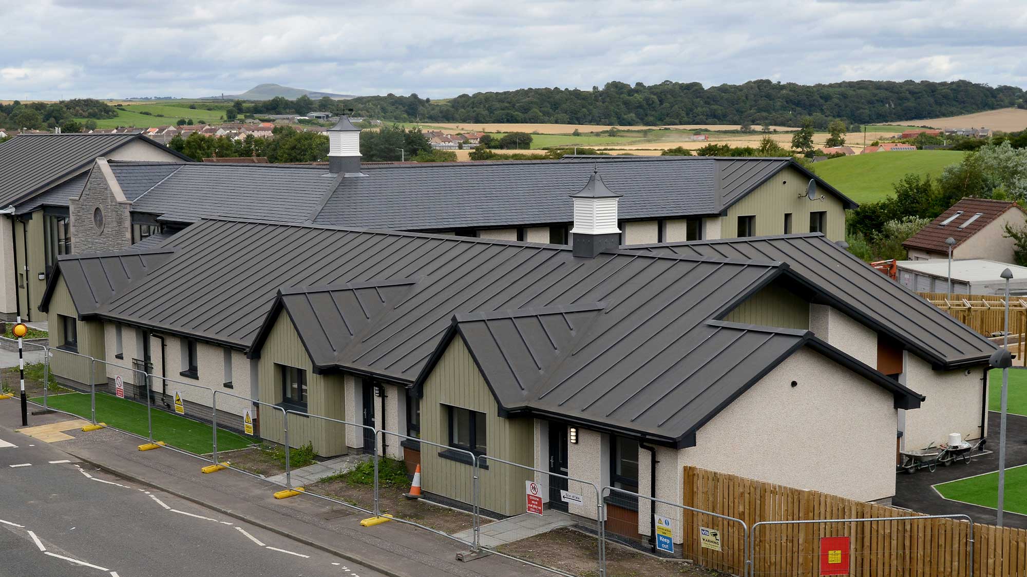 Den court, a refurbished retirement home made up of 24 flats