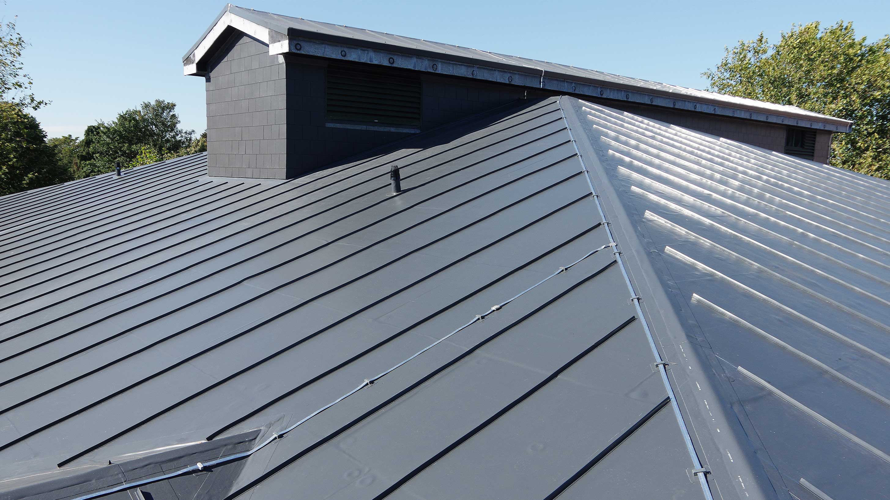 New Wolsey Theatre roof with BauderThermofol PVC single ply waterproofing system with Structual rooflights