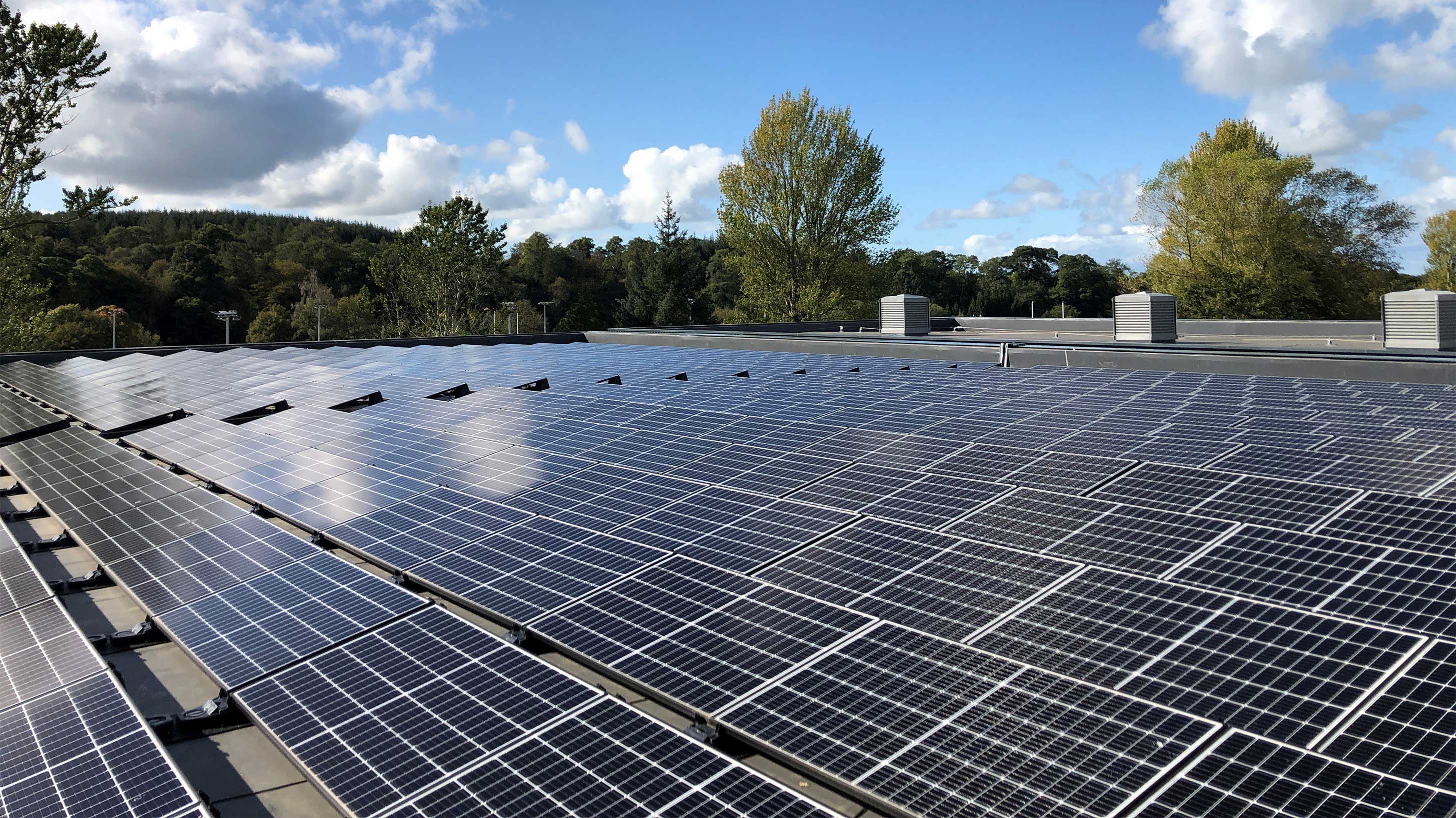Barony campus with BauderSOLAR-F