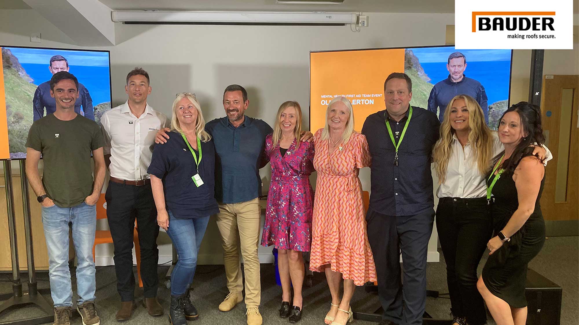 Bauder wellbeing seminar - with celebrity guest speaker Ollie Ollerton
