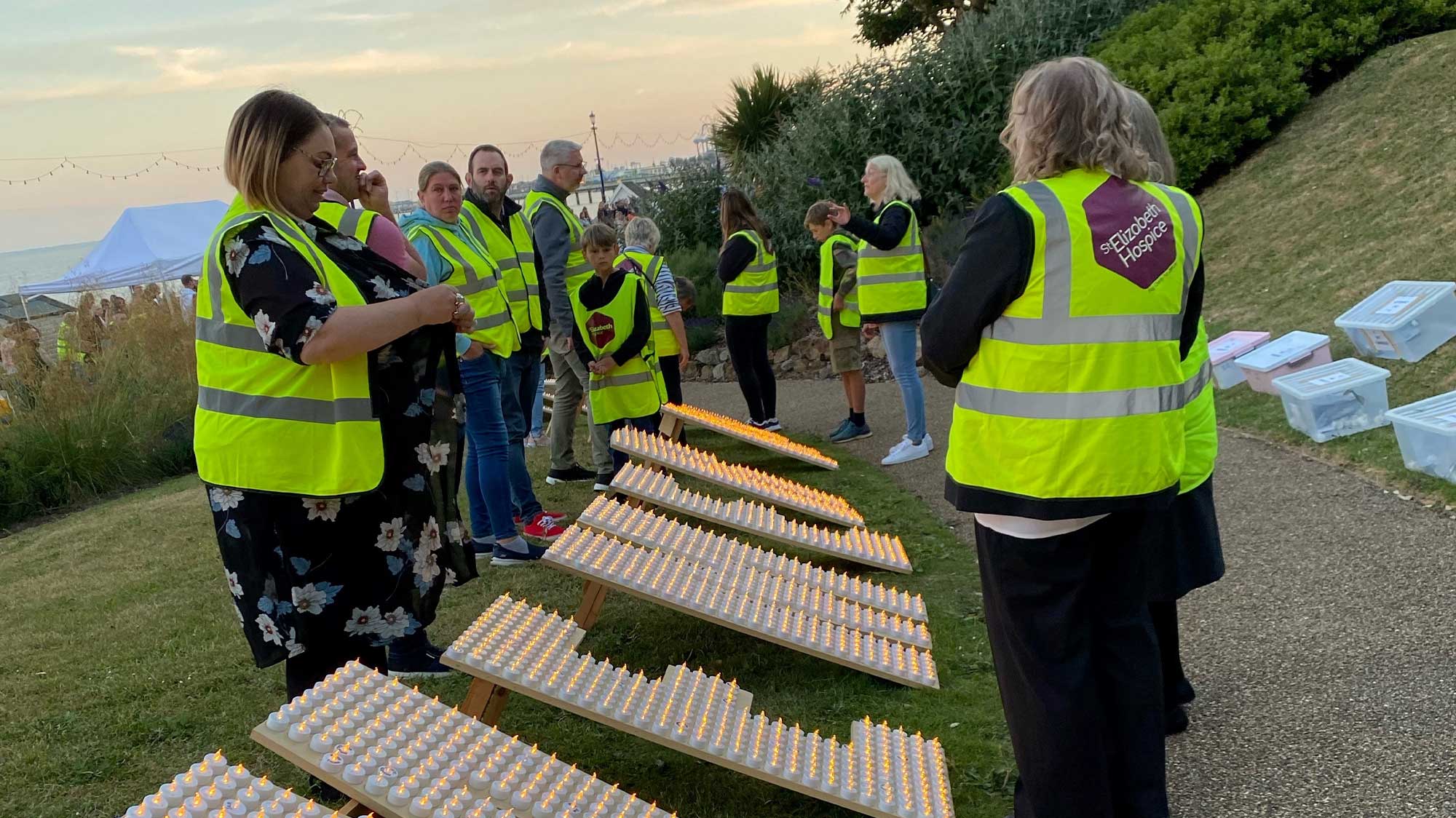 Suffolk Remembers 2023 - Bauder Roof Systems Candles Honour