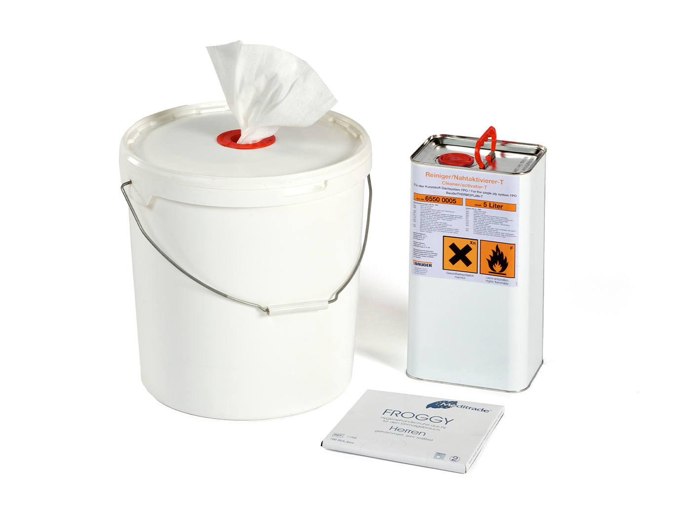 Bauder FPO RG set Cleaner activator