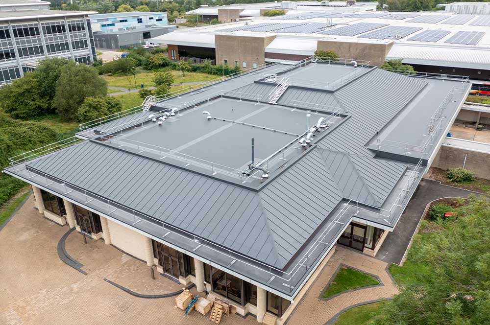 Aerial view of University of West England W Block