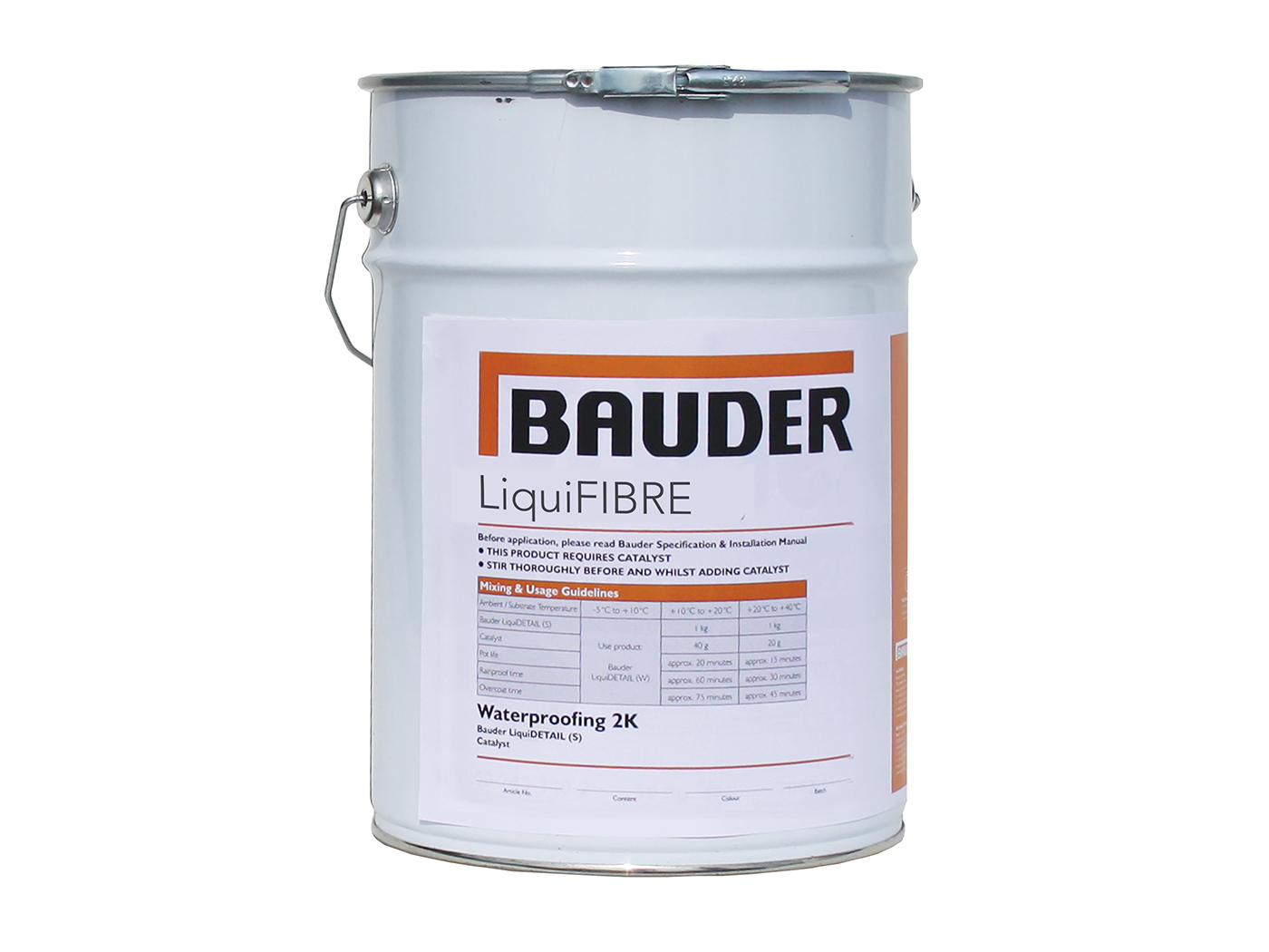 LiquiFIBRE waterproofing resin