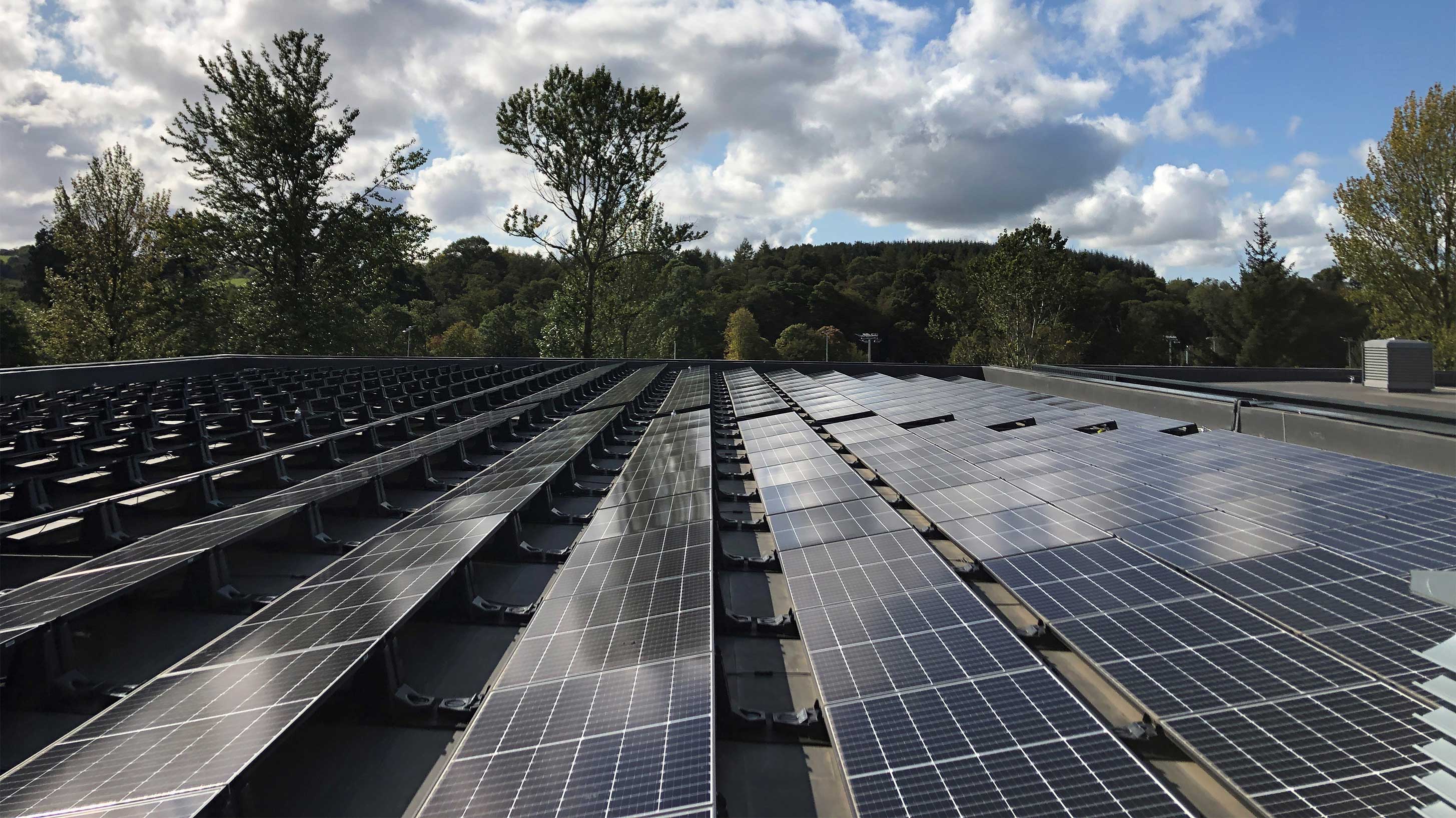 Barony campus with BauderSOLAR-F