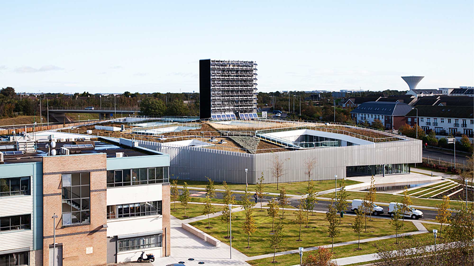 Bord Gais Networks with Bauder Total Green Roof System