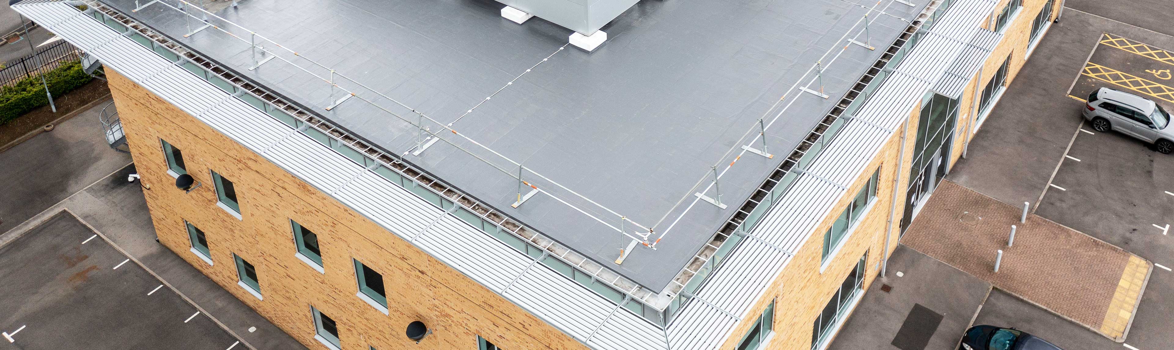 Cold applied liquid waterproofing for flat roofs