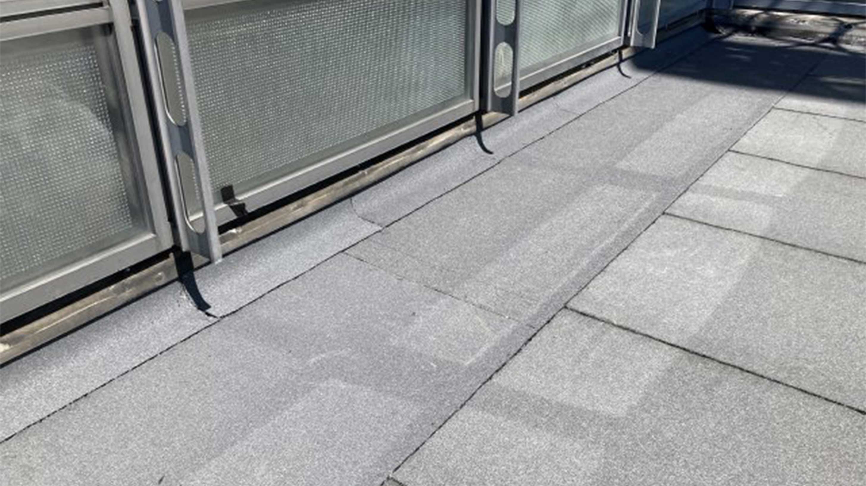 Roof of Lloyd's Building, London, with refurbishment complete