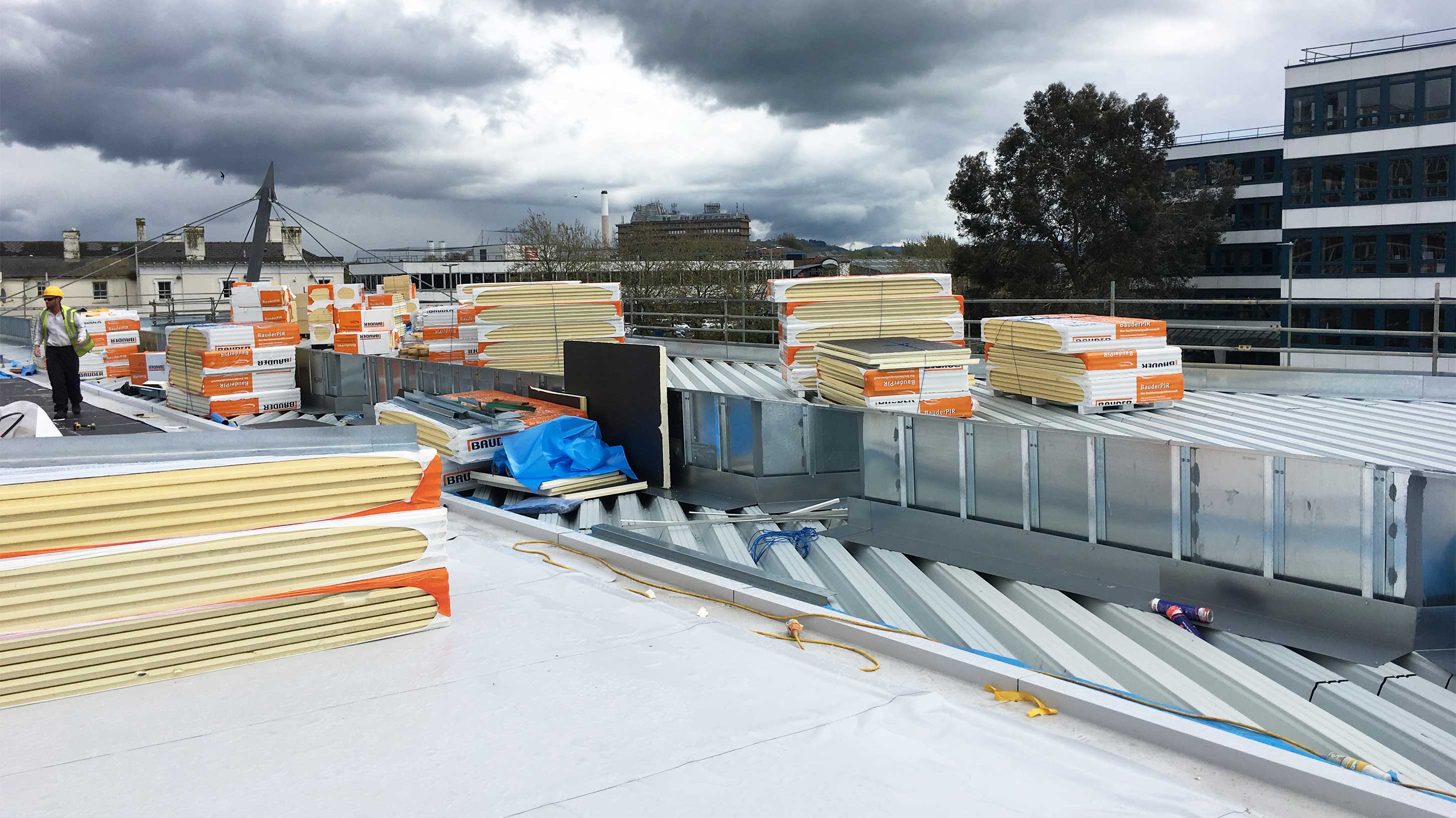 Gloucester Transport Hub build in progress