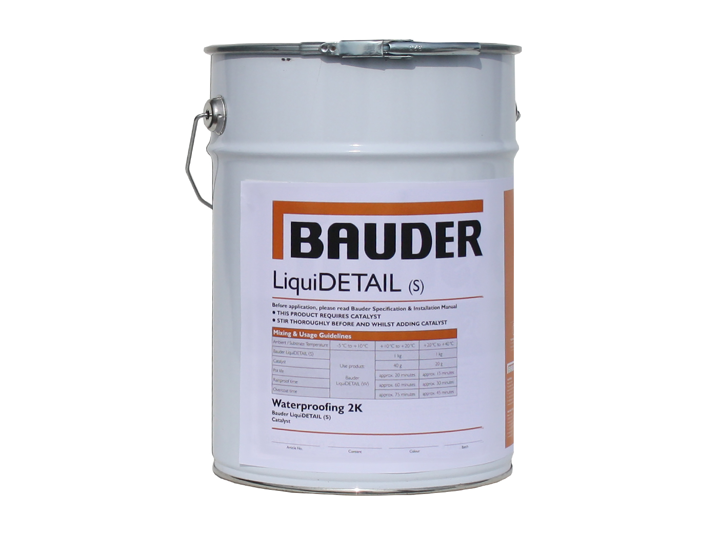 LiquiDETAIL waterproofing resin