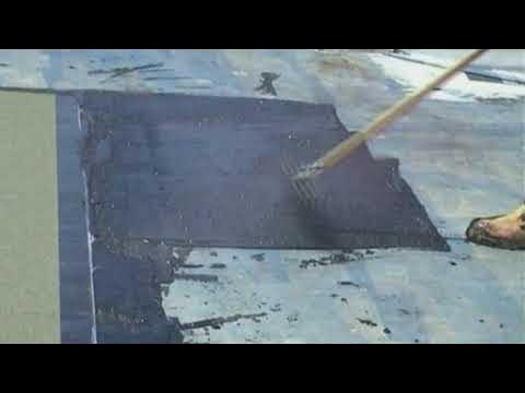 Hot melt waterproofing installation video
