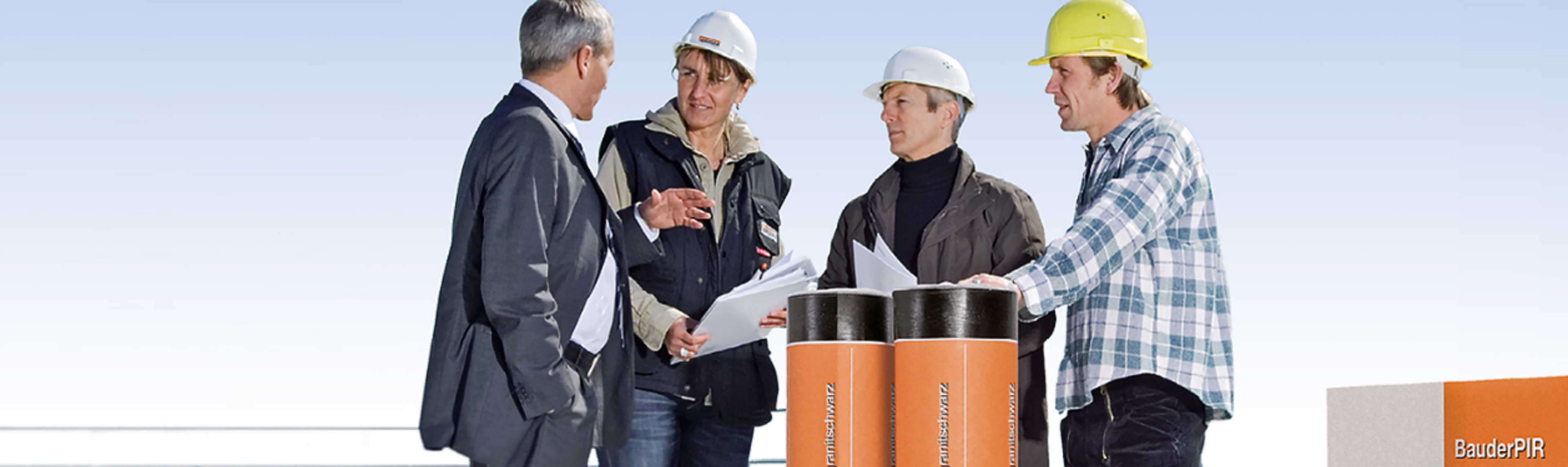 Bauder flat roof products