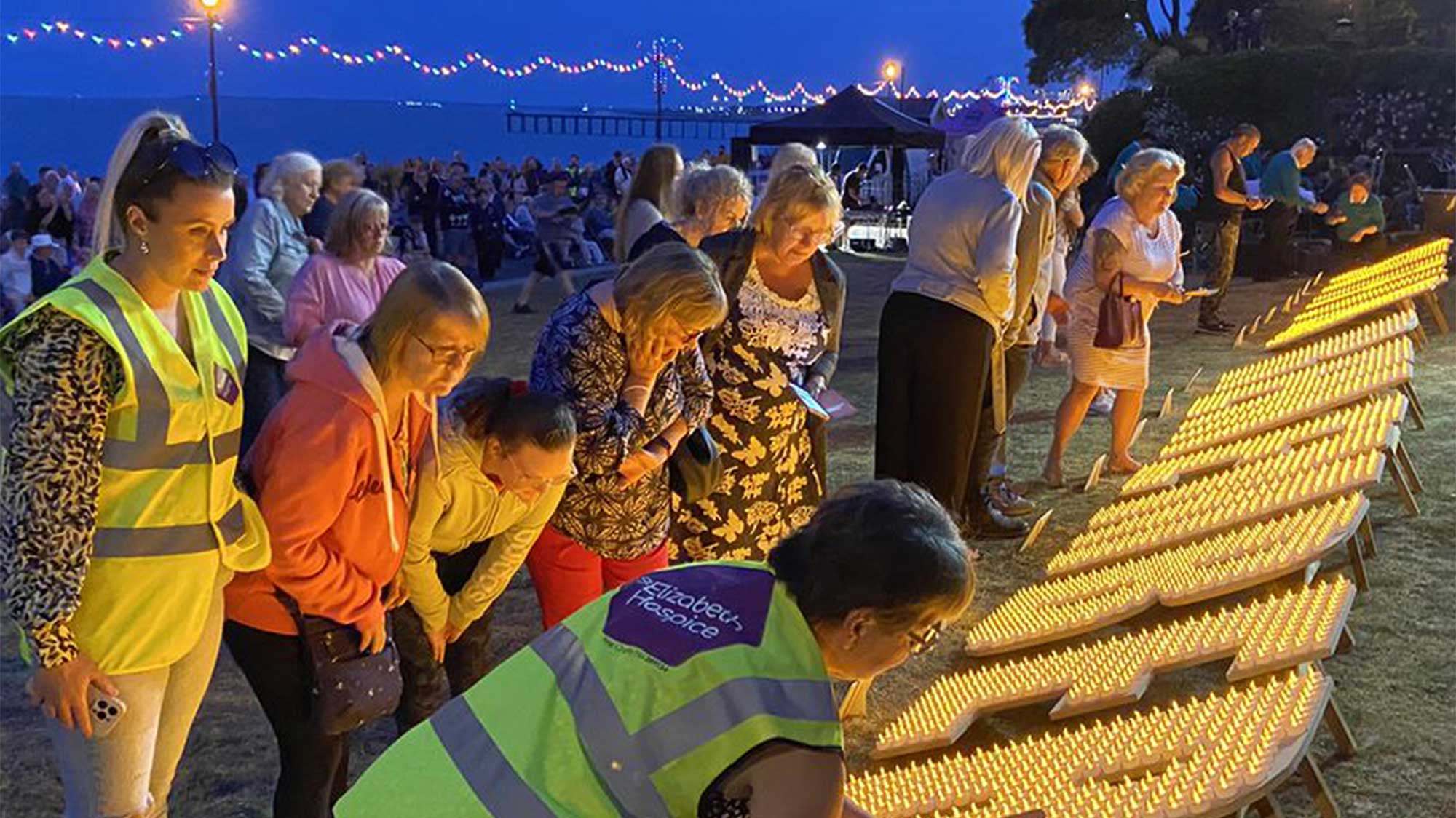 Suffolk Remembers 2023 - Bauder Roof Systems Candles Honour