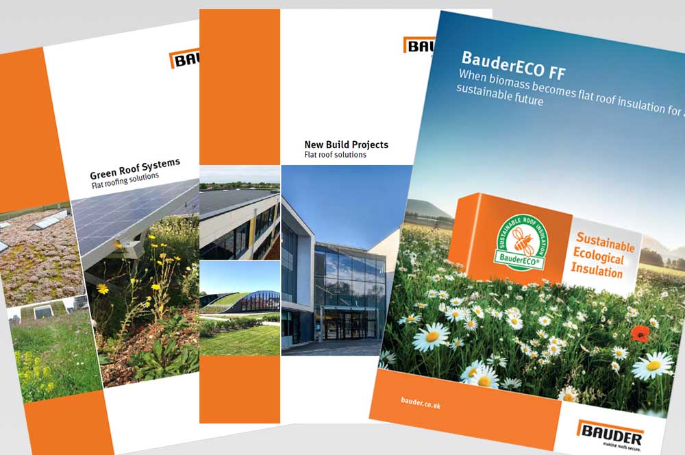 Bauder brochure montage