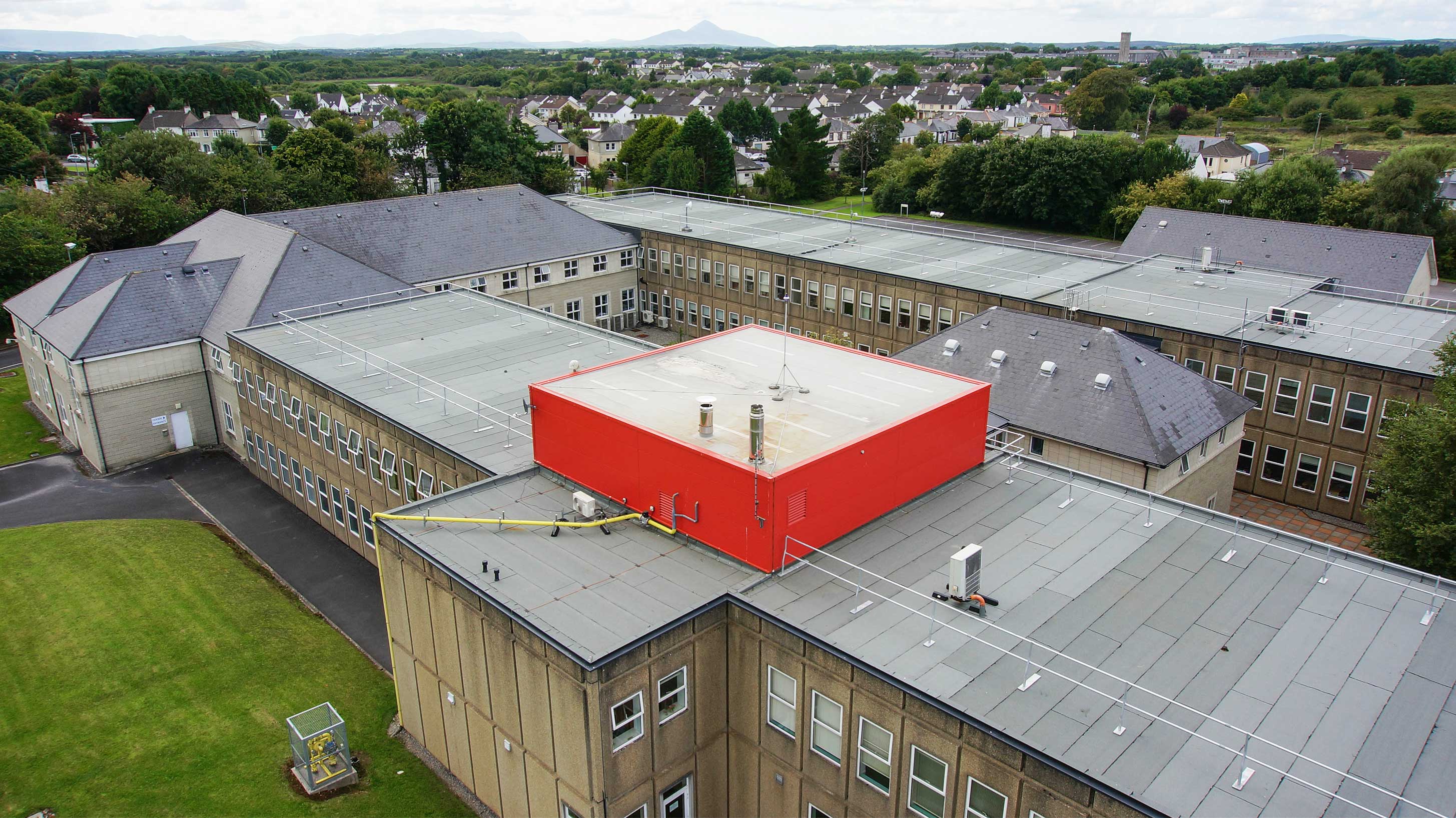 Castlebar, a government office building 
