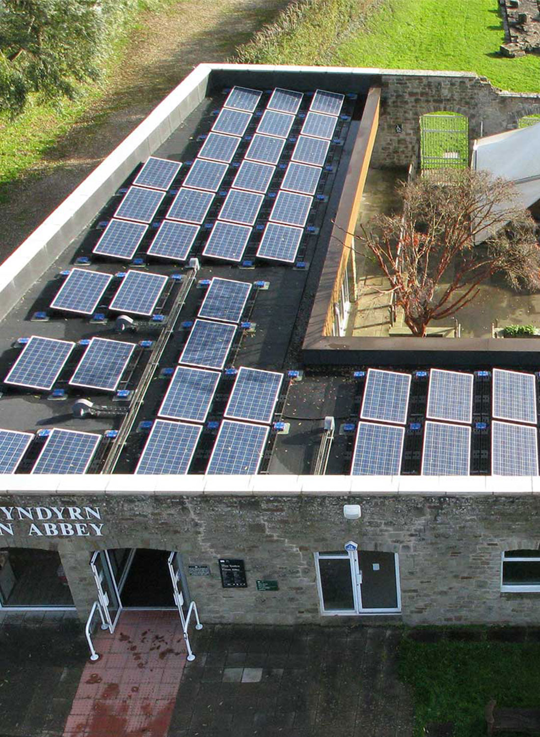 BauderSolar mounted on roof