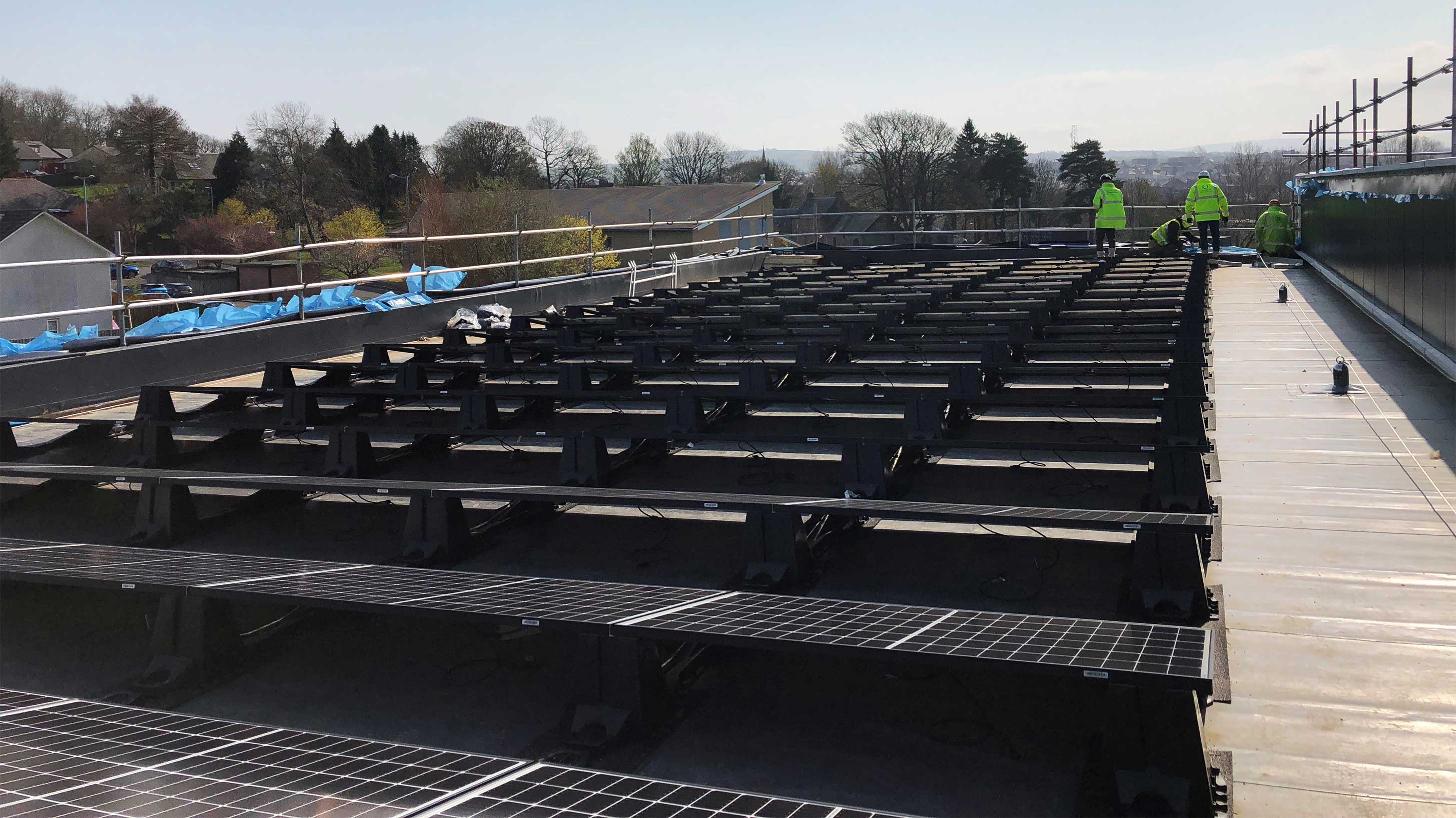 Barony campus with BauderSOLAR-F