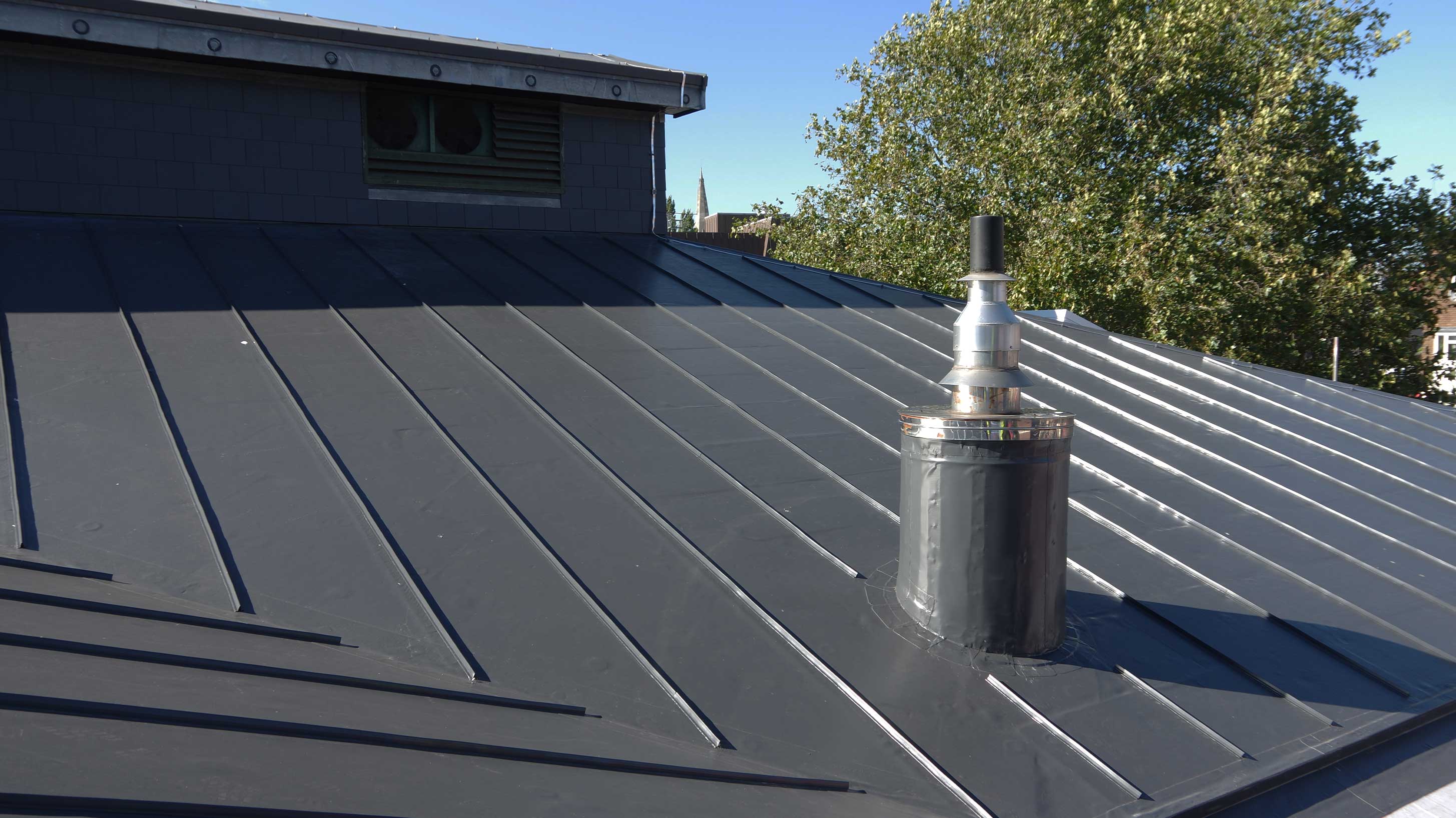 New Wolsey Theatre roof with BauderThermofol PVC single ply waterproofing system with Structual rooflights