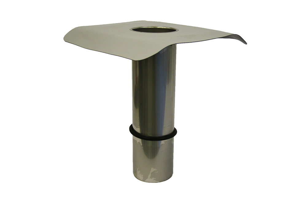 Thermofol steel rainwater insulated outlet