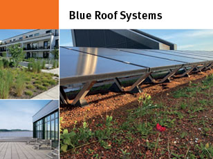 Download the blue roof systems brochure for rooftop SUDS